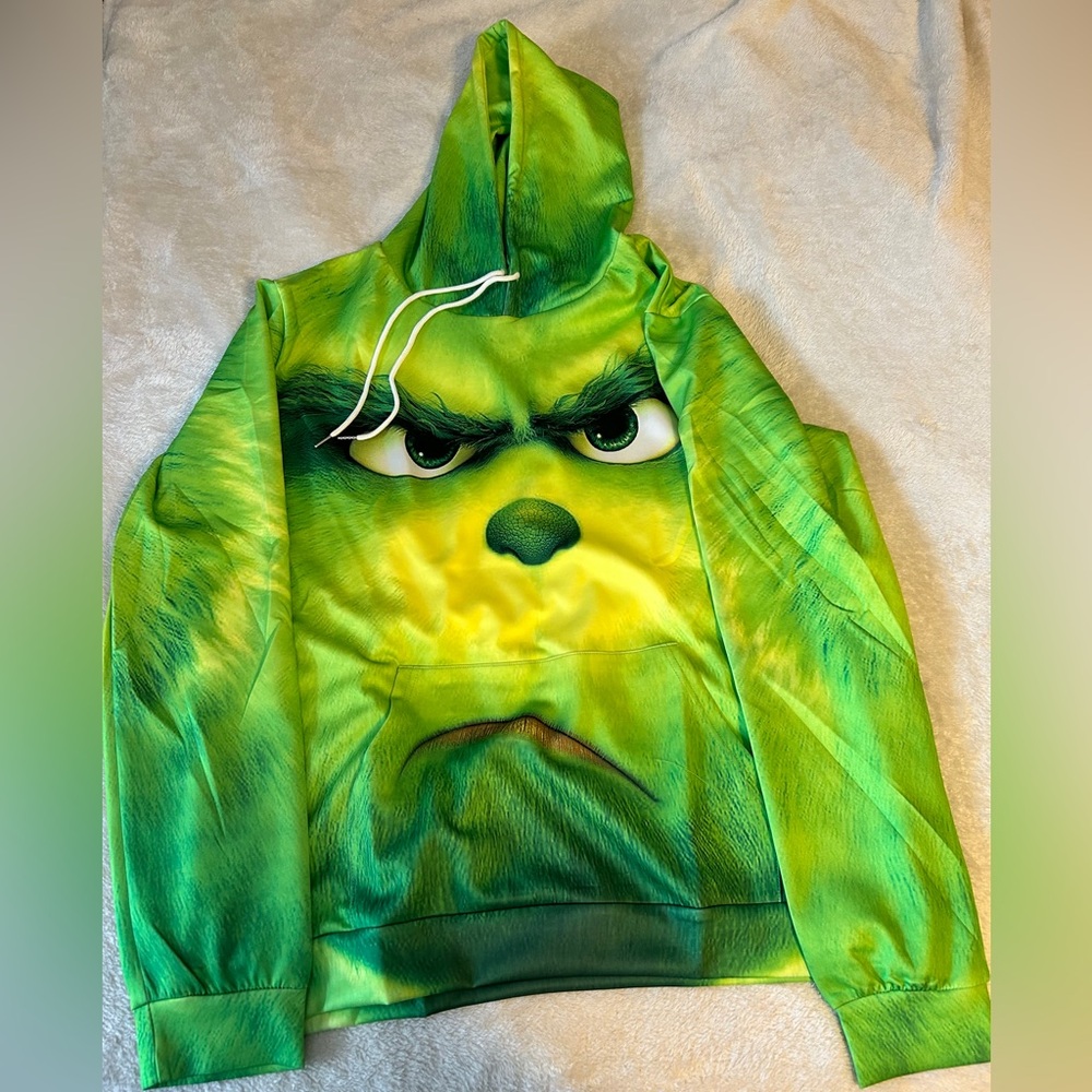 Green Grinch Hoodie